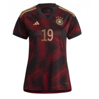 Nemecko Leroy Sane #19 Vonkajší Ženy futbalový dres MS 2022 Krátky Rukáv